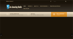 Desktop Screenshot of anamazingsmileaz.com